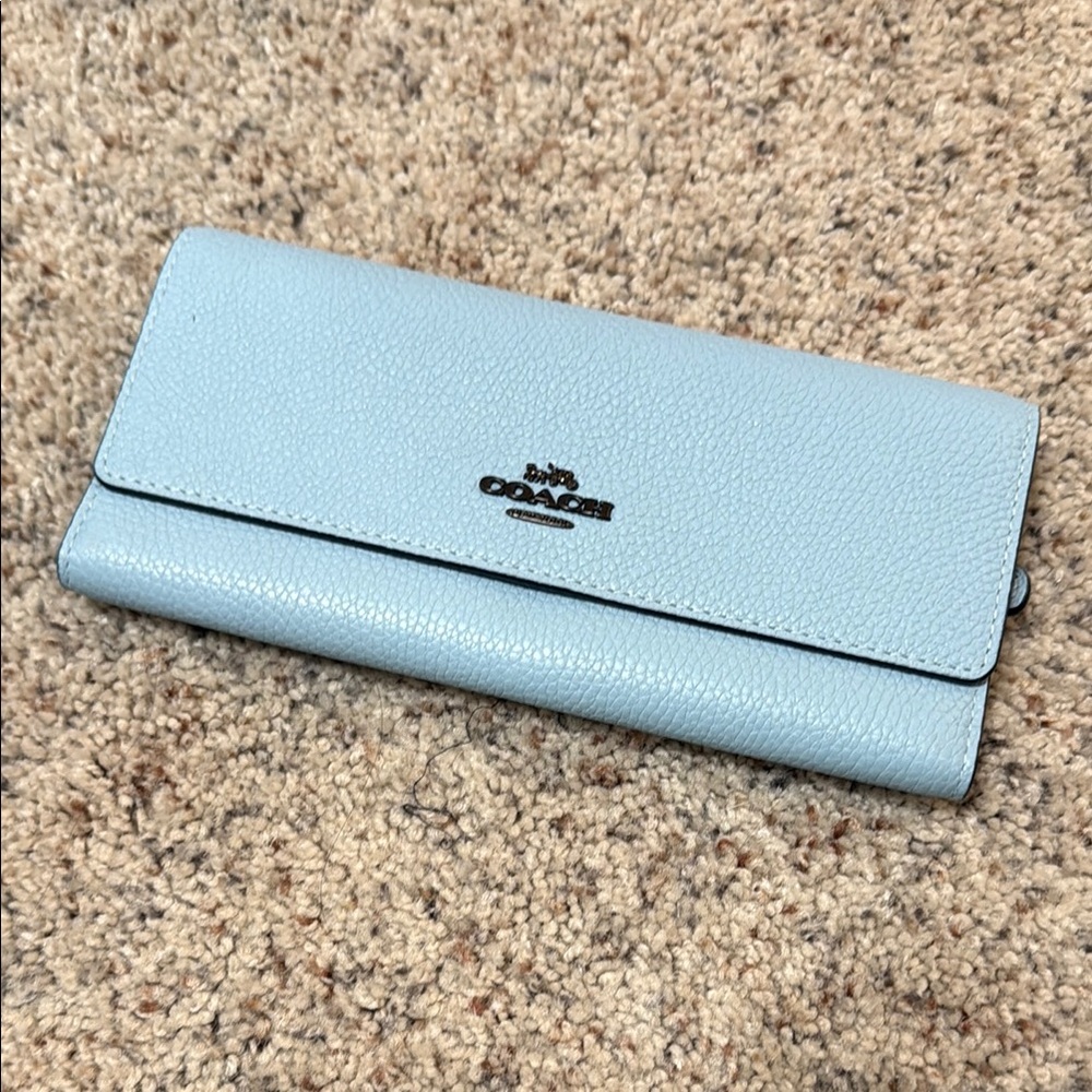 NET COACH wallet powder blue
